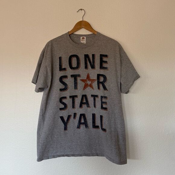Gray Texas graphic T-Shirt - Picture 2 of 4